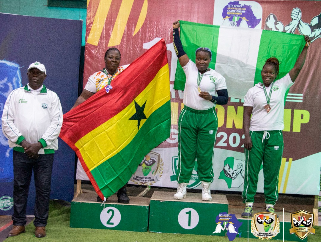 Nigeria wins 2025 Africa Armwrestling Championship