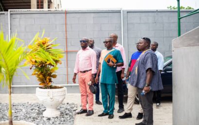 AFA President inspects facilities in Lome ahead of 2025 Africa Armwrestling Championship